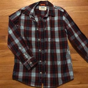 DONATED Boys Urban Pipeline Longsleeve Plaid Shirt